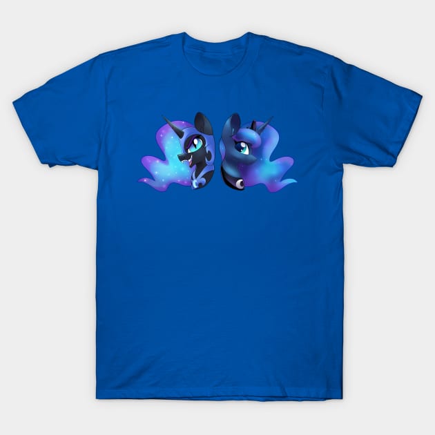 Princess Luna Nightmare Moon T-Shirt by Baja Gryphon